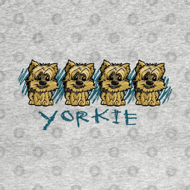 YORKIE Yorkshire Terrier by ATOMIC PASSION